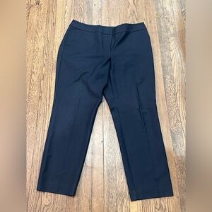 Ann Taylor Navy Straight Leg Women's Pants